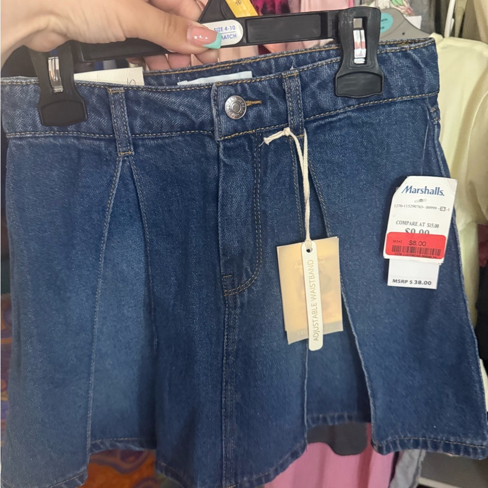 Marshalls Blue Denim Skort